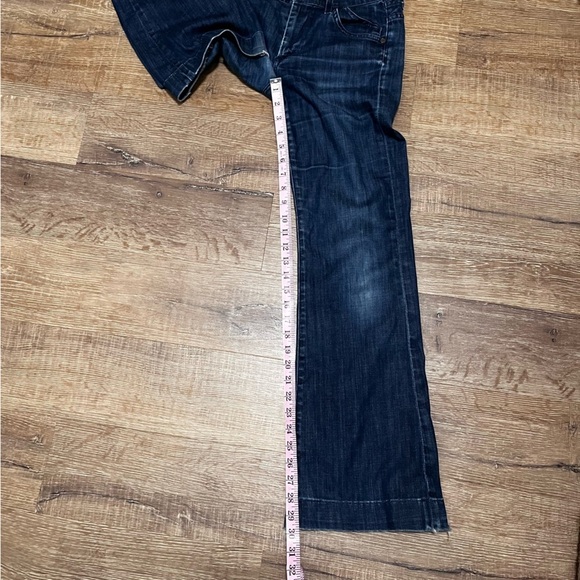 CITIZENS OF HUMANITY Hutton High Rise Wide Leg Distressed Jeans Size 27 / 4 - Picture 11 of 12